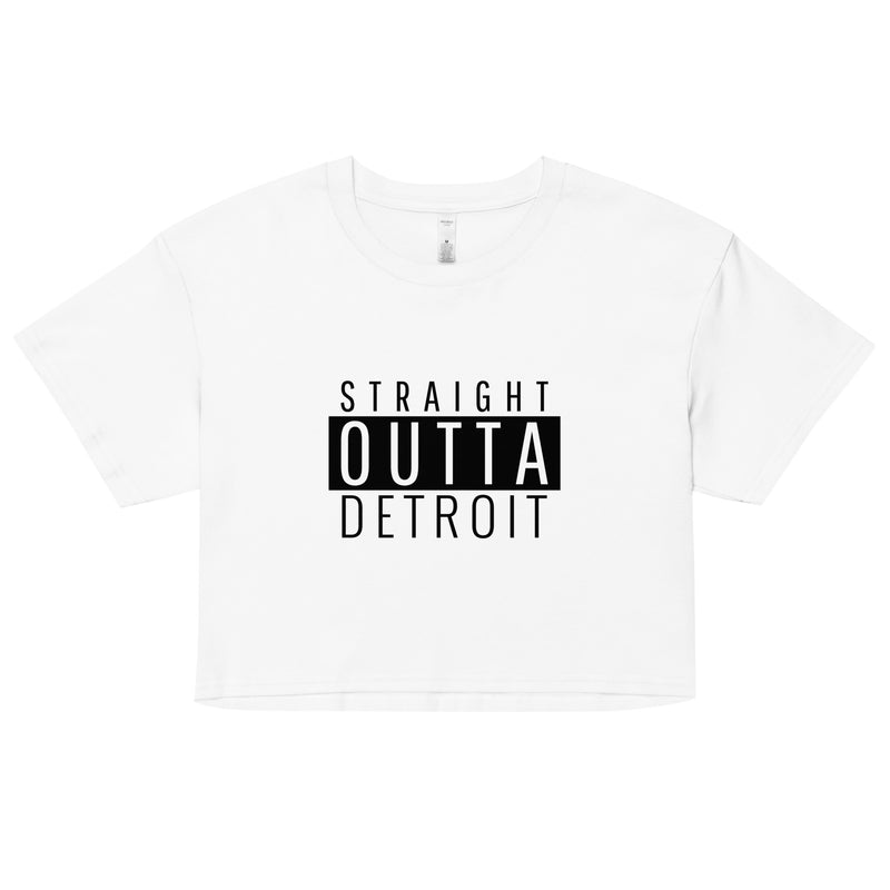 Straight Outta Detroit Crop Top