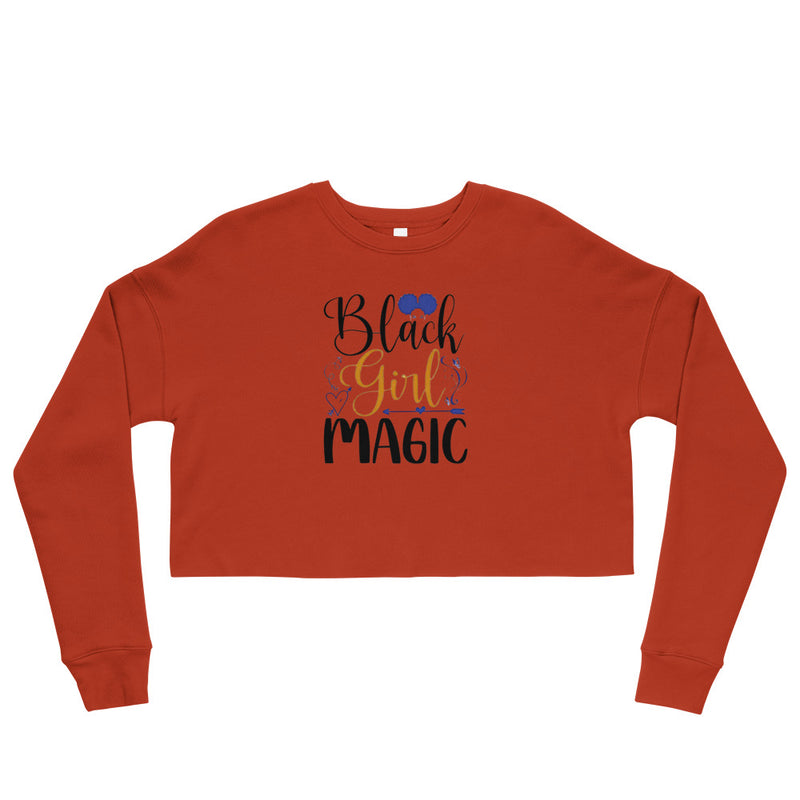 Black Girl Magic Crop Sweatshirt