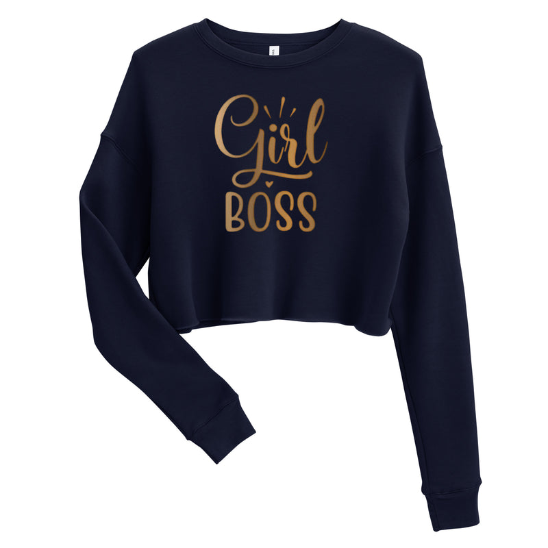 Girl Boss Crop Sweatshirt