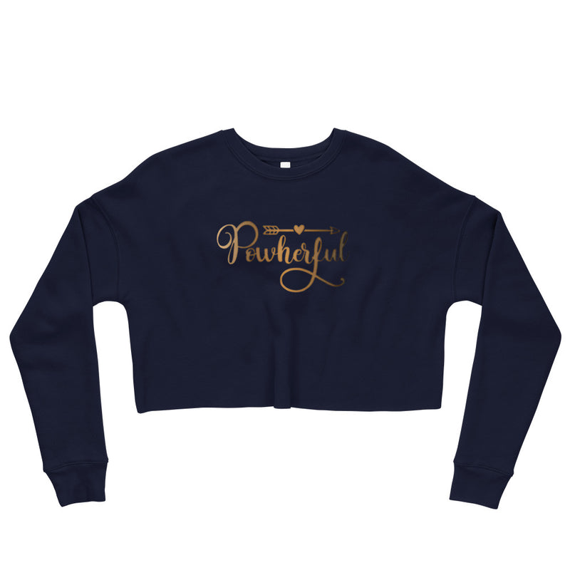 Powherful Crop Sweatshirt
