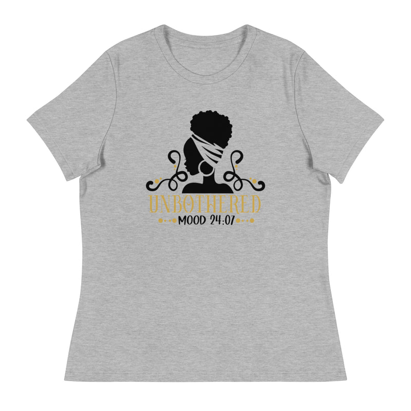 Unbothered Mood 24 7 Women's Relaxed T-Shirt