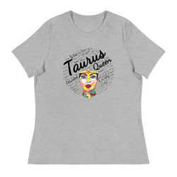 Black Taurus Queen Women's Relaxed T-Shirt