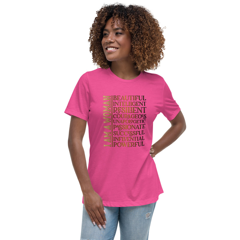 I Am a Woman Women's Relaxed T-Shirt