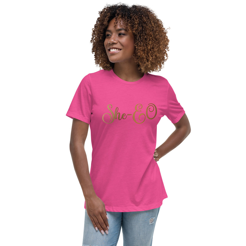 She-EO Women's Relaxed T-Shirt 