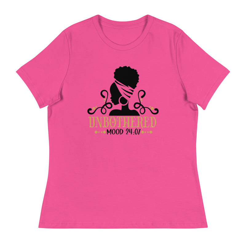 Unbothered Mood 24 7 Women's Relaxed T-Shirt