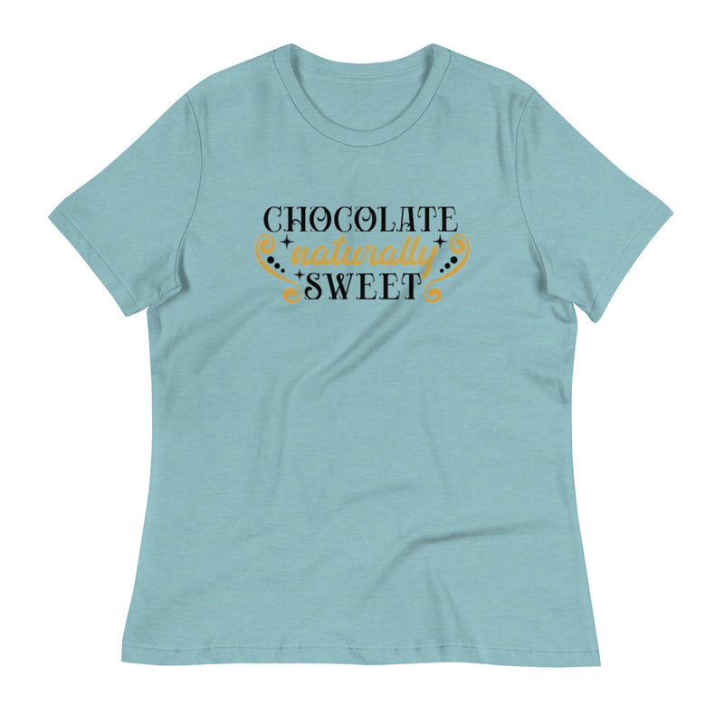 chocolate naturally sweet Women's Relaxed T-Shirt