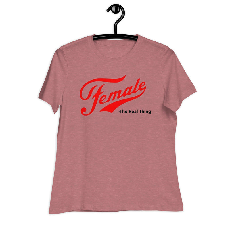Female The Real Thing Women's Relaxed T-Shirt
