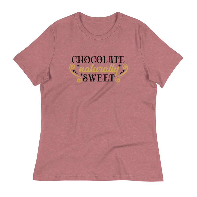 chocolate naturally sweet Women's Relaxed T-Shirt