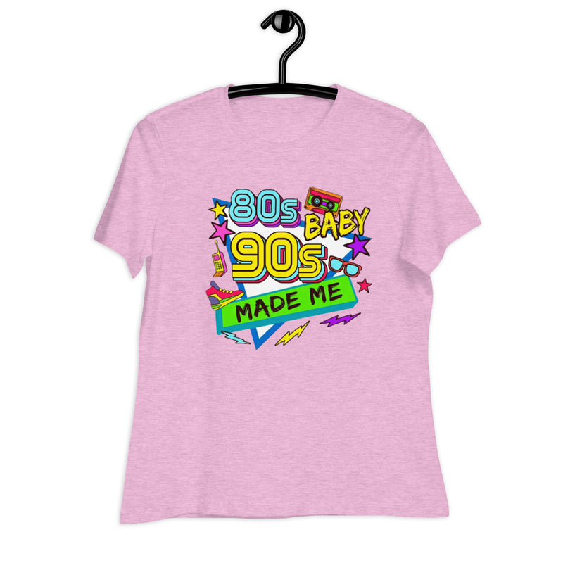 80s Baby 90s Made Me Women's Relaxed T-Shirt
