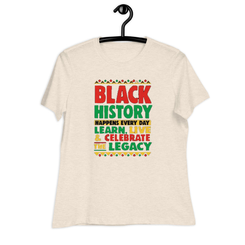 Black History Women's Relaxed T-Shirt