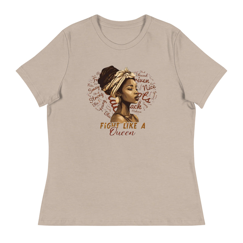 Fight Like a Queen Women's Relaxed T-Shirt