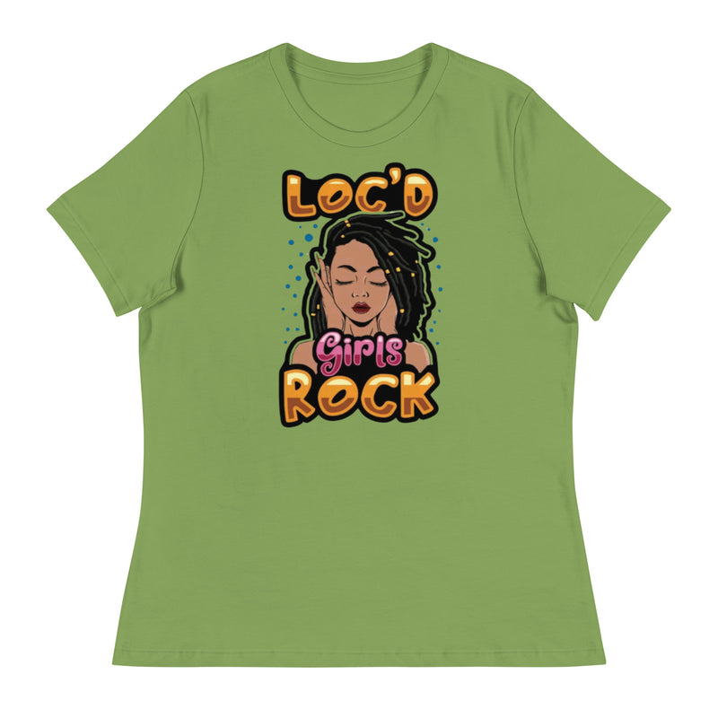 Loc'd Girls Rock Women's Relaxed T-Shirt