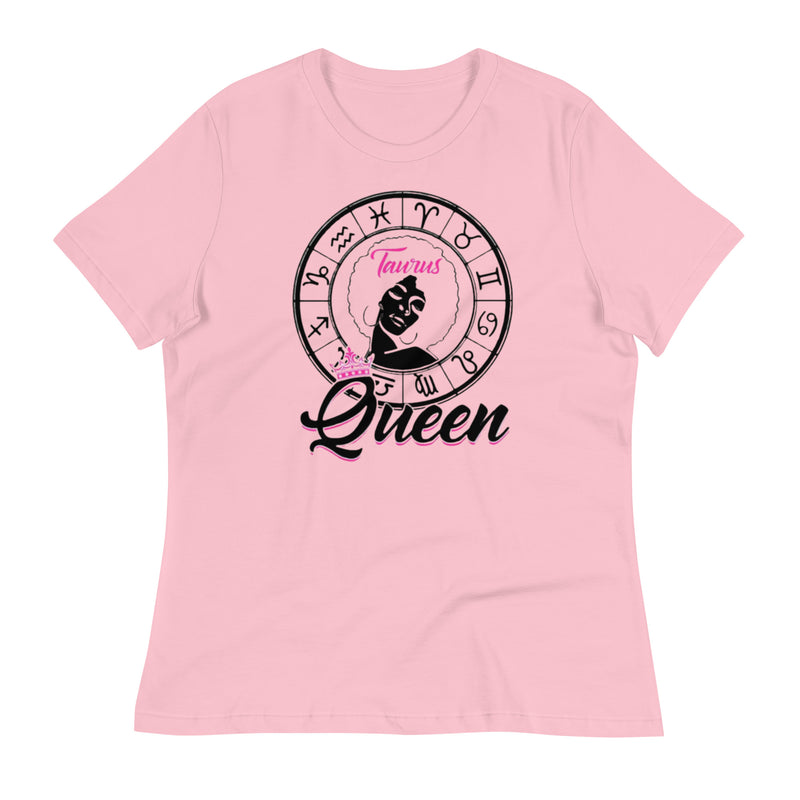 Taurus Queen Black Women's Relaxed T-Shirt