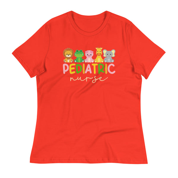 Pediatric Nurse Women's Relaxed T-Shirt