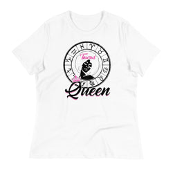 Taurus Queen Black Women's Relaxed T-Shirt