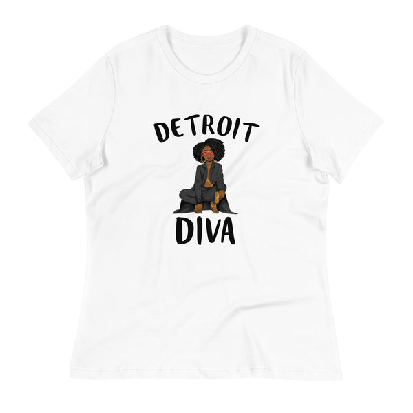 Detroit Diva Women's Relaxed T-Shirt