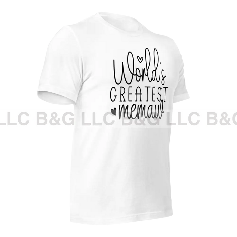 World’s Greatest Memaw Unisex T-Shirt