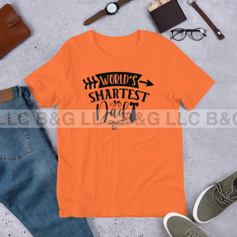 World's Smartest Dad 1 Unisex t-shirt