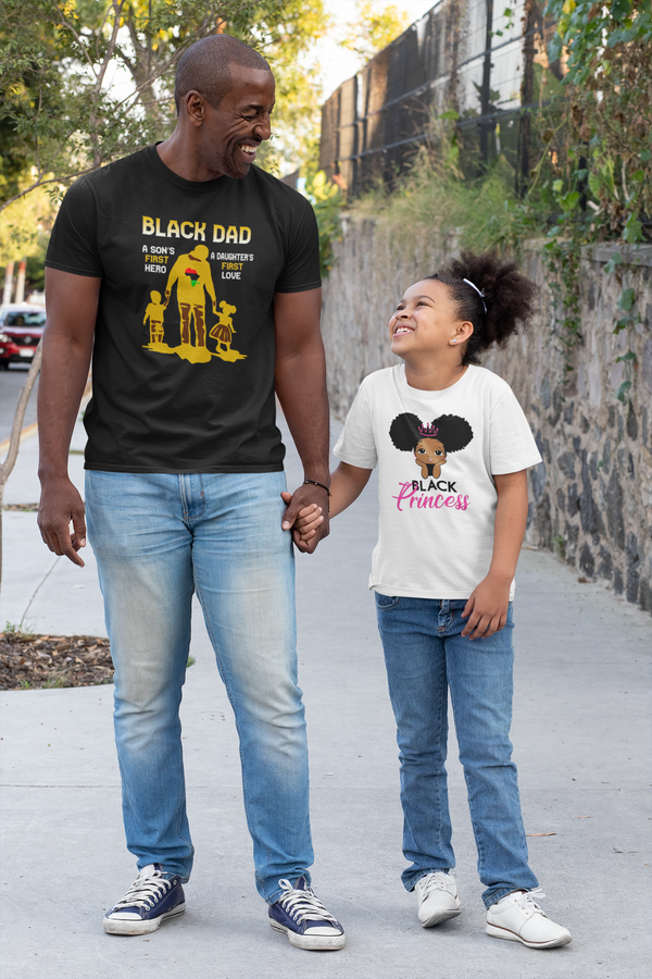 Black Dad T-Shirt