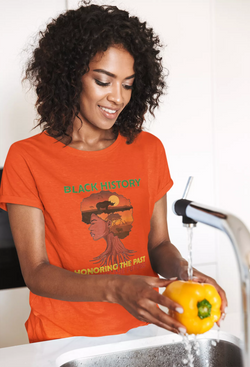 Black History Honoring the Past Women's Relaxed T-Shirt