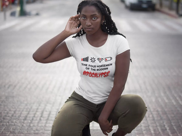 The Four Horsemen of the Modern Apocalypse Women's Relaxed T-Shirt