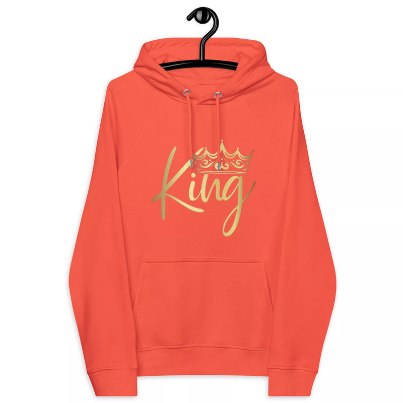 king Unisex eco raglan hoodie