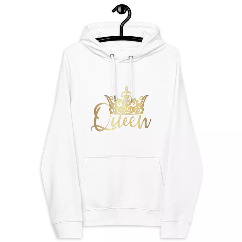 queen Unisex eco raglan hoodie