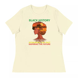 Black History Honoring the Past Women's Relaxed T-Shirt