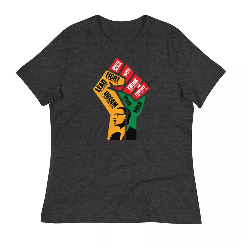 Fight Like Malcolm Women's Relaxed T-Shirt