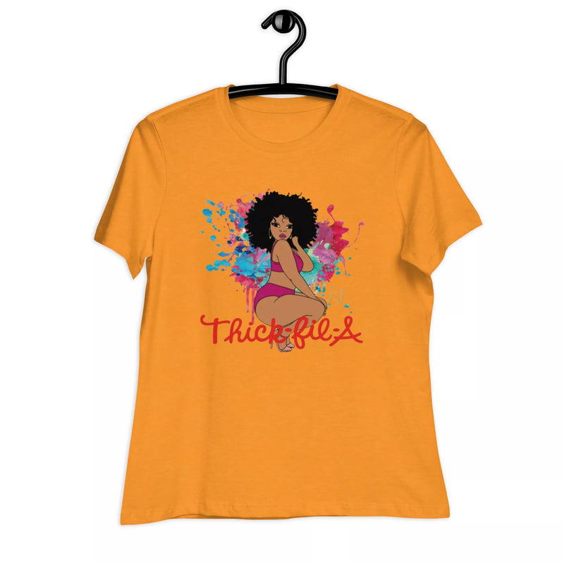 thick fil a Women's Relaxed T-Shirt