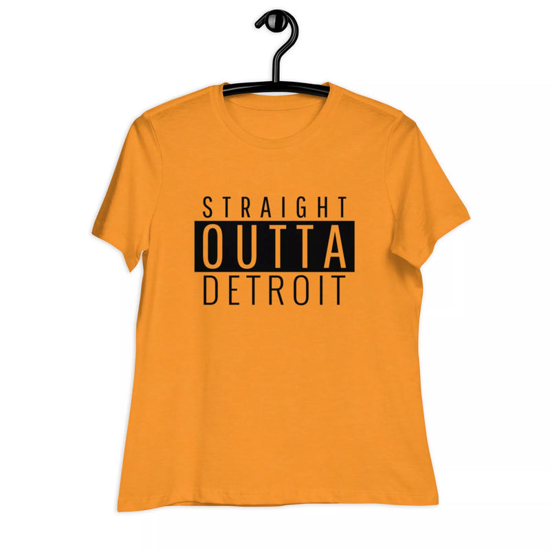 Straight Outta Detroit Women's Relaxed T-Shirt