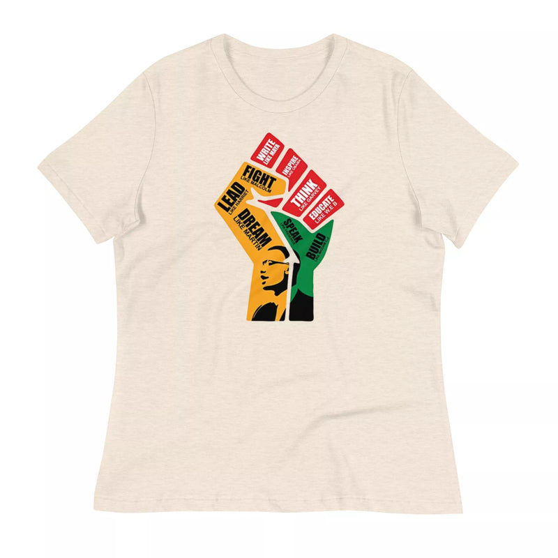 Fight Like Malcolm Women's Relaxed T-Shirt