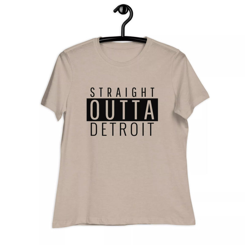 Straight Outta Detroit Women's Relaxed T-Shirt