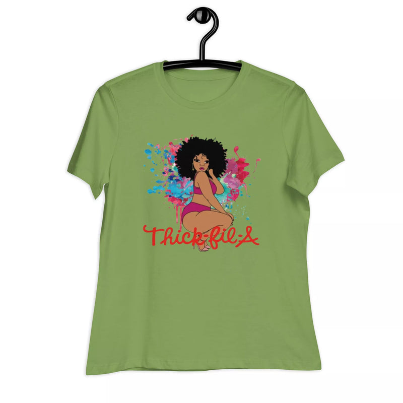 thick fil a Women's Relaxed T-Shirt