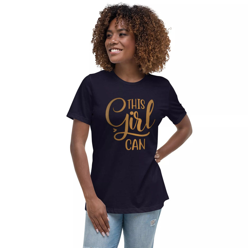 This Girl Can Women's Relaxed T-Shirt 