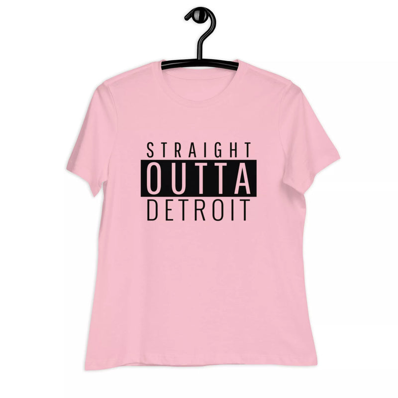 Straight Outta Detroit Women's Relaxed T-Shirt